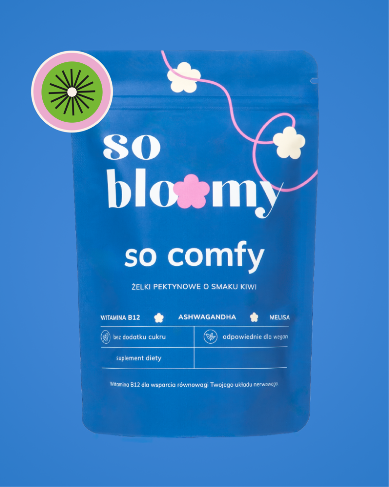żelki z ashwagandhą na uspokojenie - so comfy