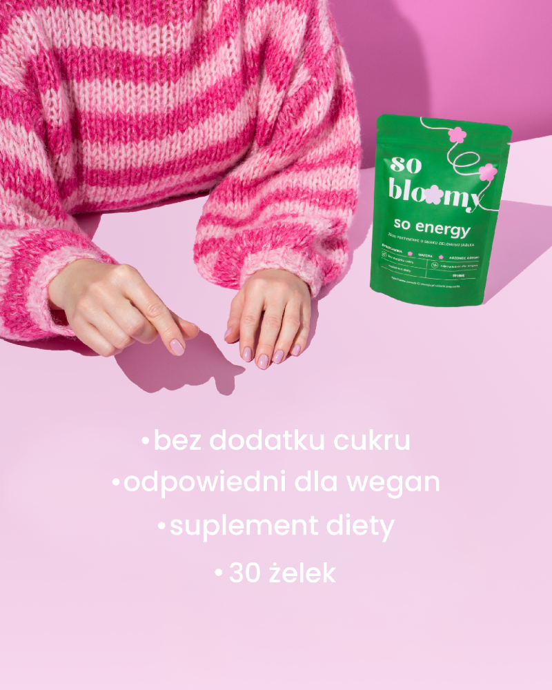 żelki energetyczne z matchą - so energy