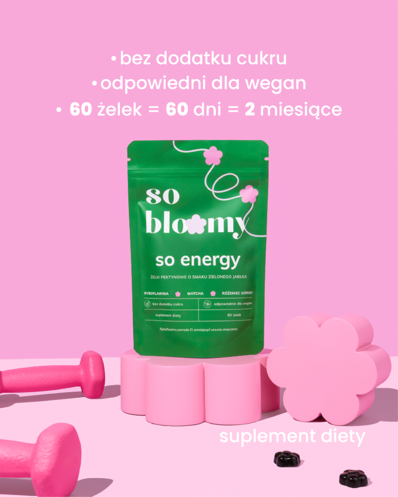 żelki energetyczne z matchą - so energy
